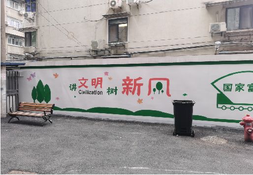 休宁社区墙绘